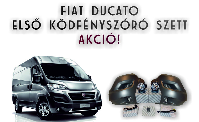Fiat Ducato első ködfényszóró szett akció!