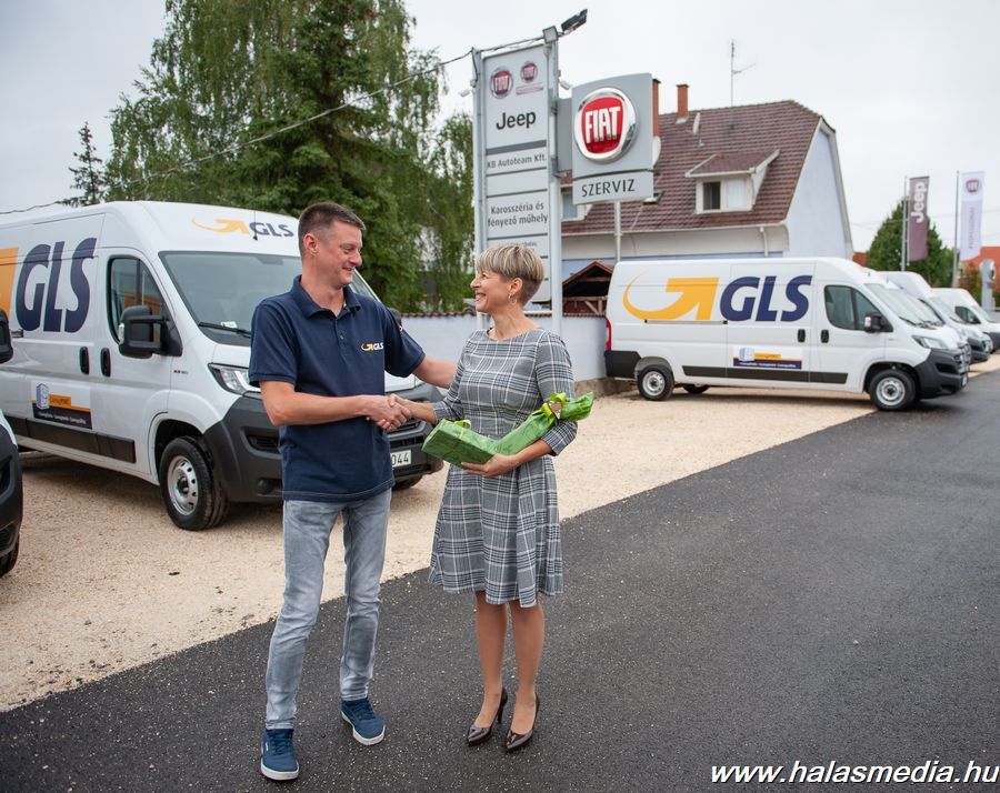 Tíz darabos Fiat flotta a térségi GLS-nek
