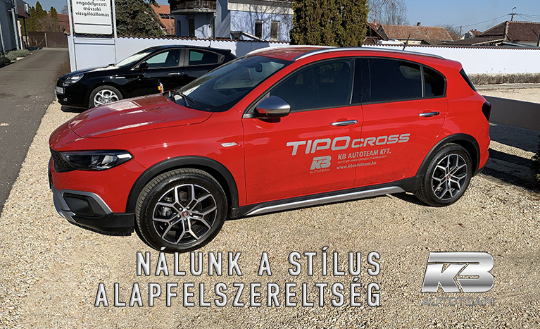Megérkezett a Fiat Tipo Cross
