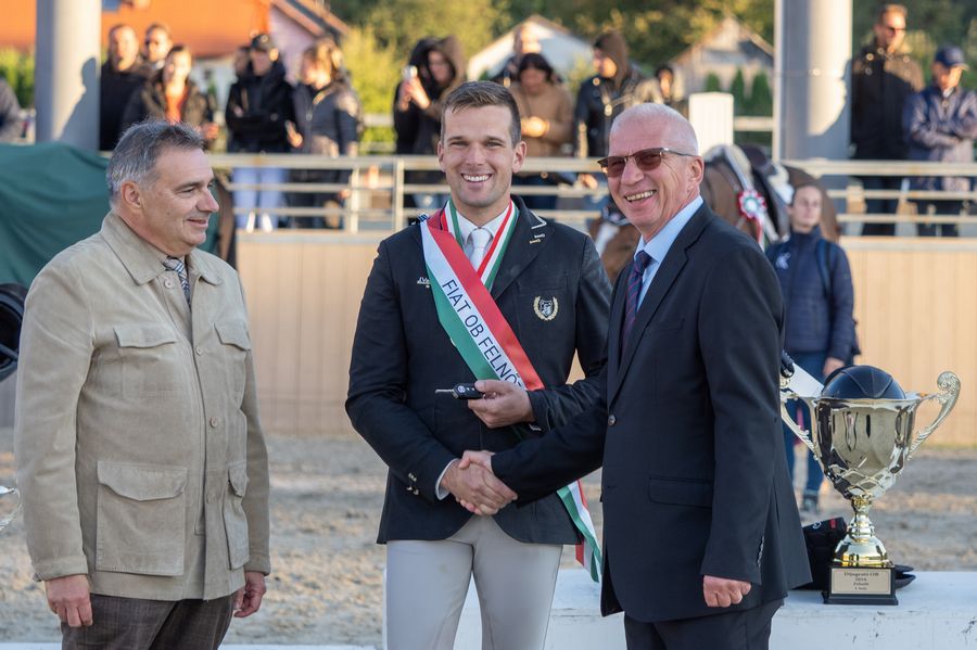 Ifj. Szabó Gábor megnyerte a Fiat 500 Hybrid Cabrio modellt