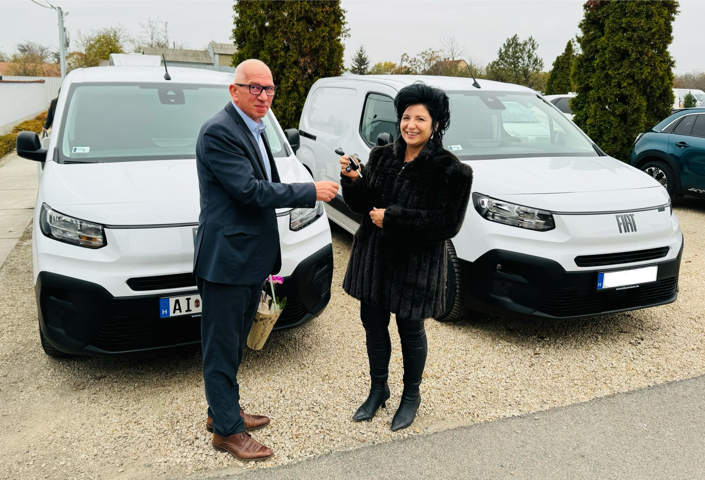 Új Fiat Dobló teherautók a Jánoshalmi Közétkeztetési Kft. flottájában!