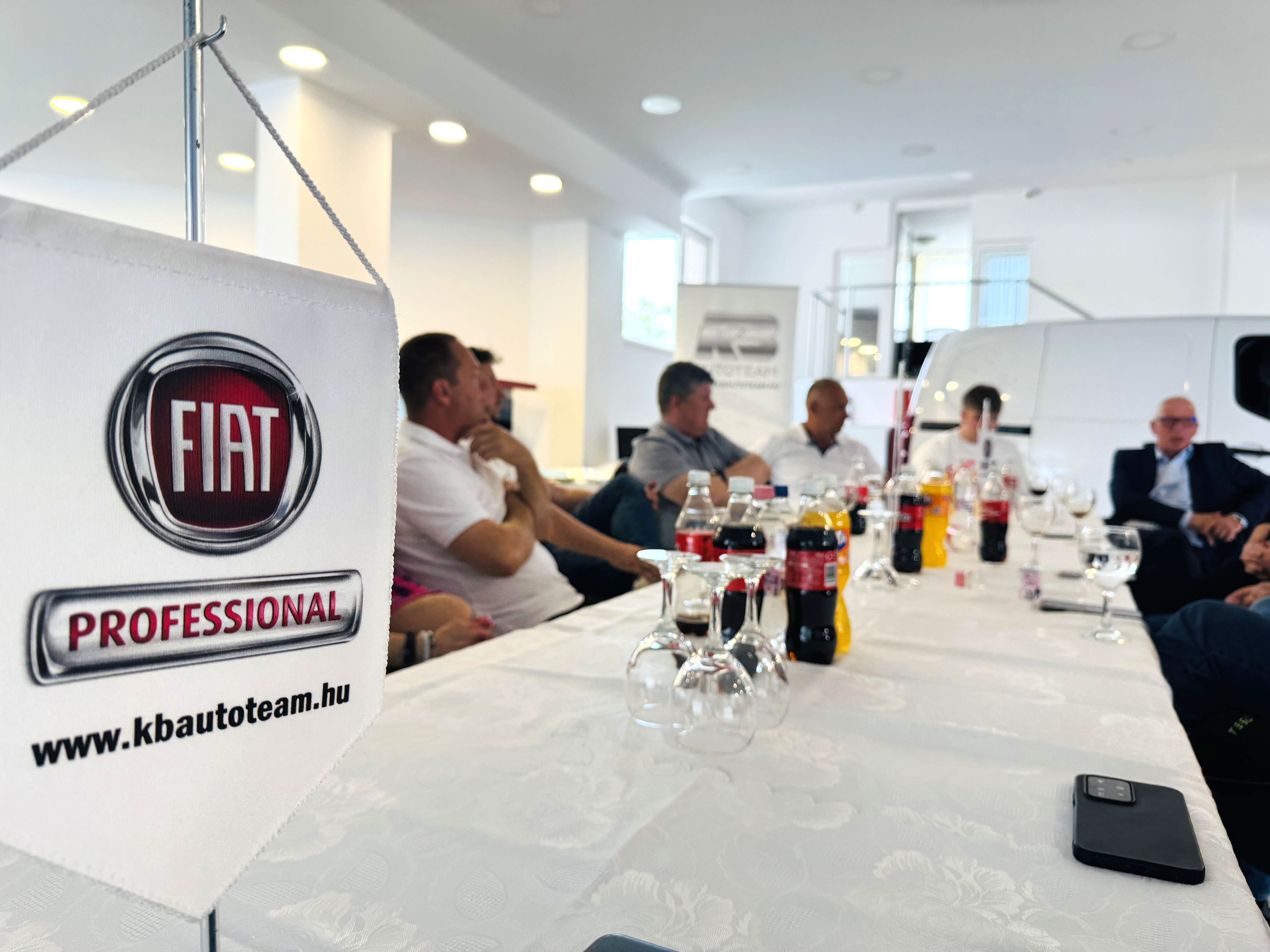 Sikeresen lezajlott a Fiat Professional Ducato Szakmai Napunk
