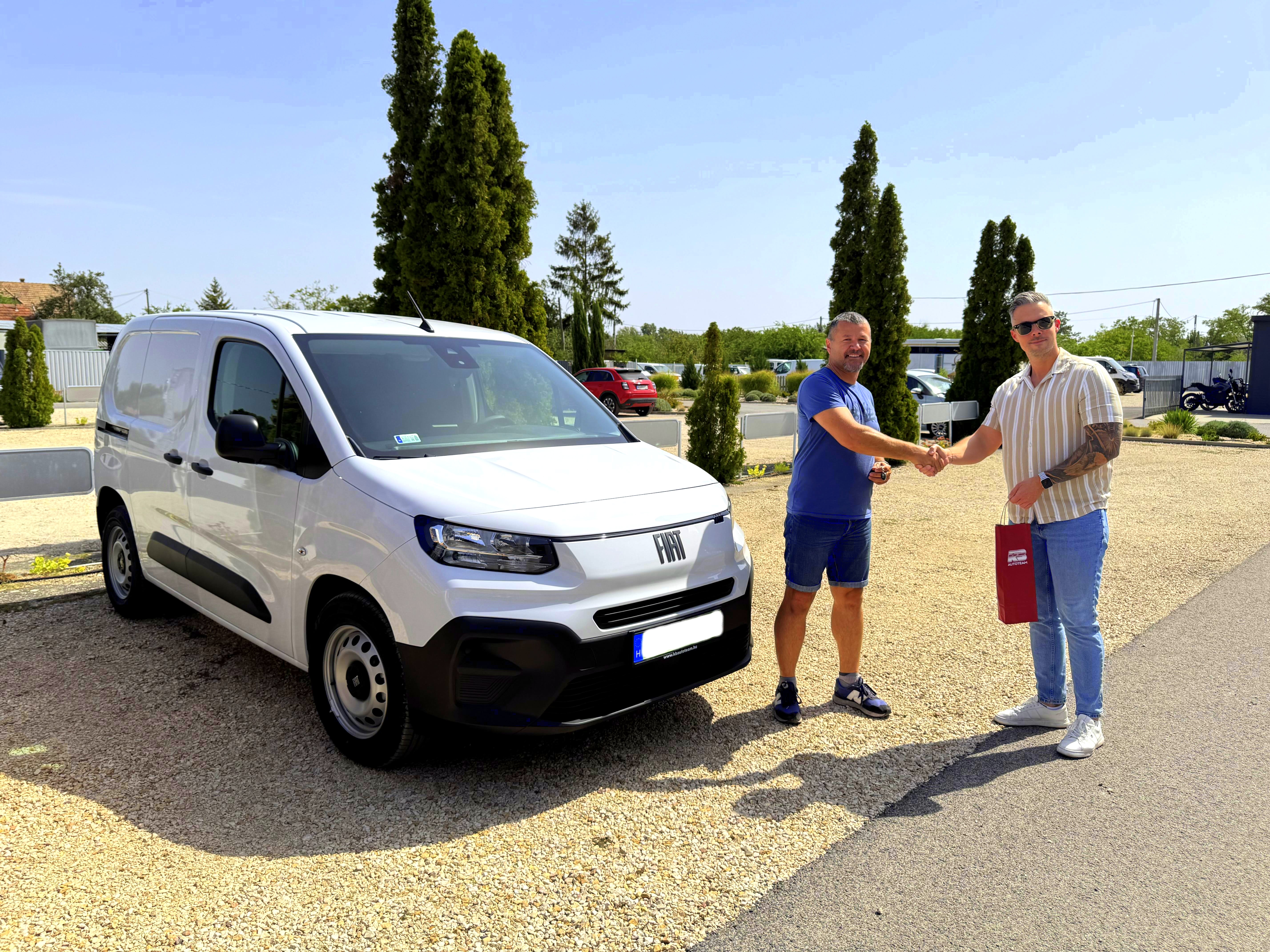 Elektromos Fiat Doblóval gazdagodott a Szegedi Vadaspark