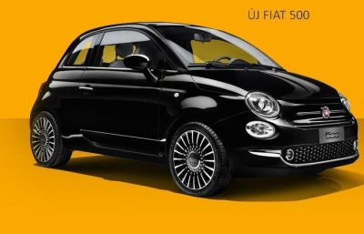 Megérkezett az ÚJ FIAT 500-as